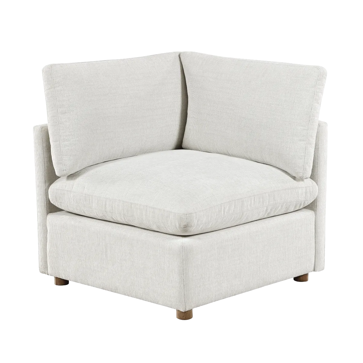 Modular Sectional Bundle: Beige Chenille 3