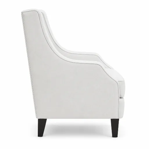 Monroe 29" Custom Accent Chair with Channeled Back 5