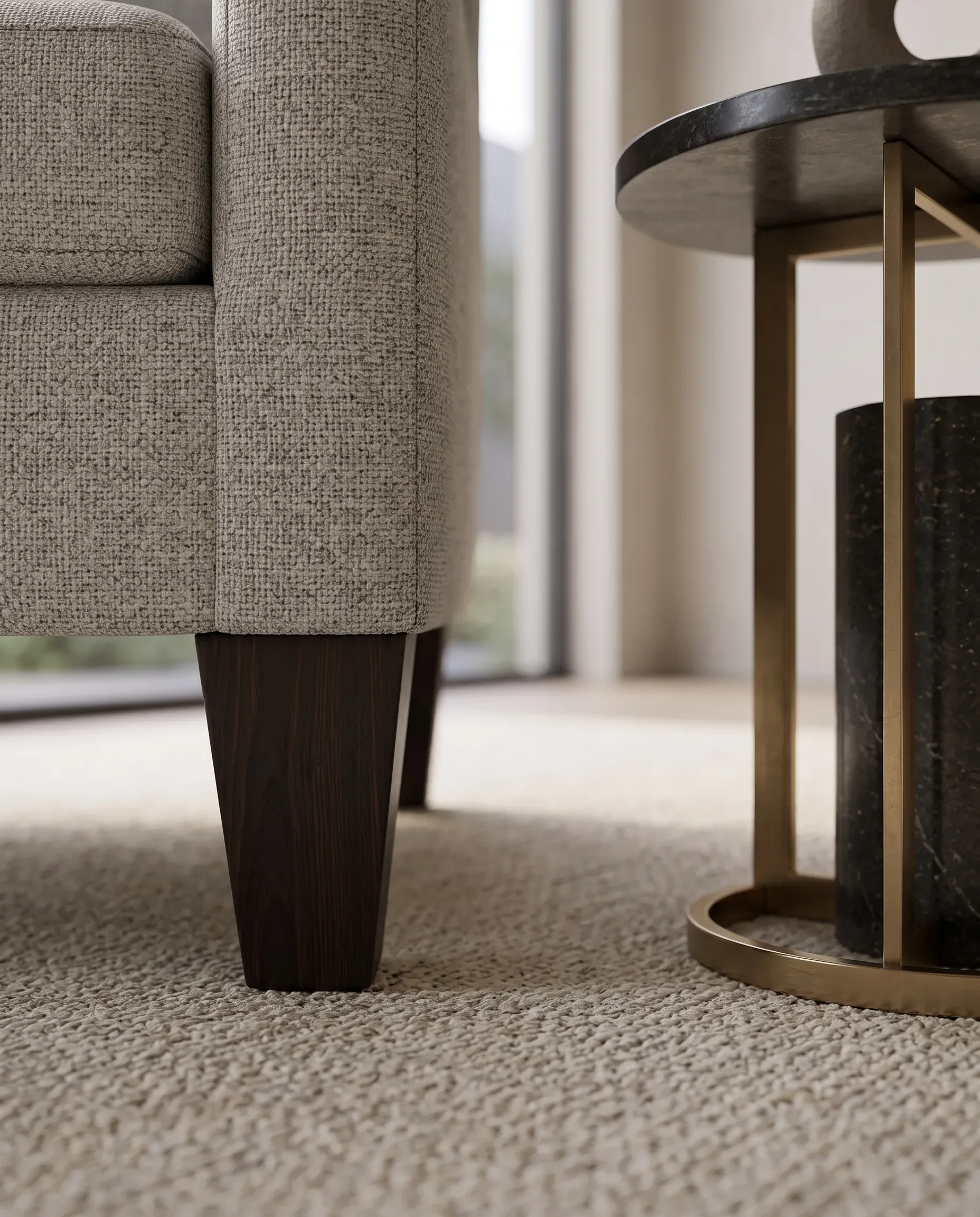 Modern Wingback Accent Chair 5