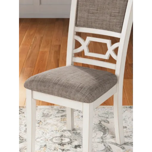 Charlevoix White 6-Piece Dining Set with Bench 2