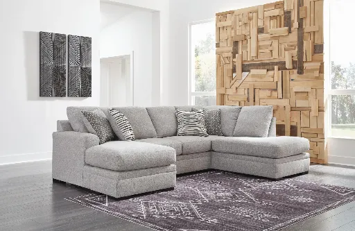 Bresslyn Place 2-Piece Performance Fabric Sectional with Chaise 2