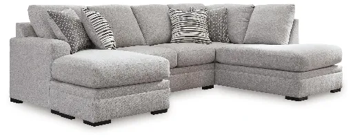 Bresslyn Place 2-Piece Performance Fabric Sectional with Chaise 4