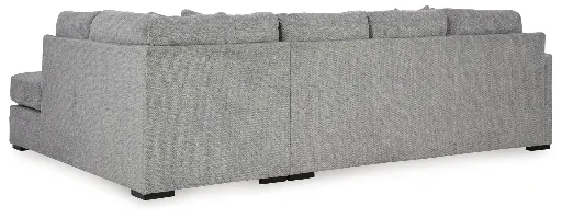 Casselbury Cement Grey 2-Piece Sectional with Chaise 4