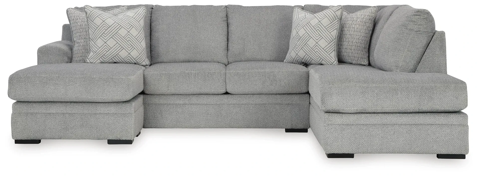 Casselbury Cement Grey 2-Piece Sectional with Chaise 5
