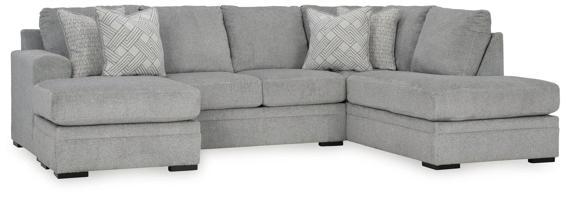 Casselbury Cement Grey 2-Piece Sectional with Chaise 6
