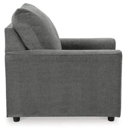 Stairatt Grey Chenille Accent Chair 3