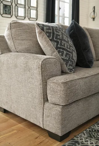 Bovarian Stone 2-Piece Chenille Sectional 4