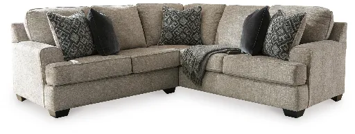 Bovarian Stone 2-Piece Chenille Sectional 5