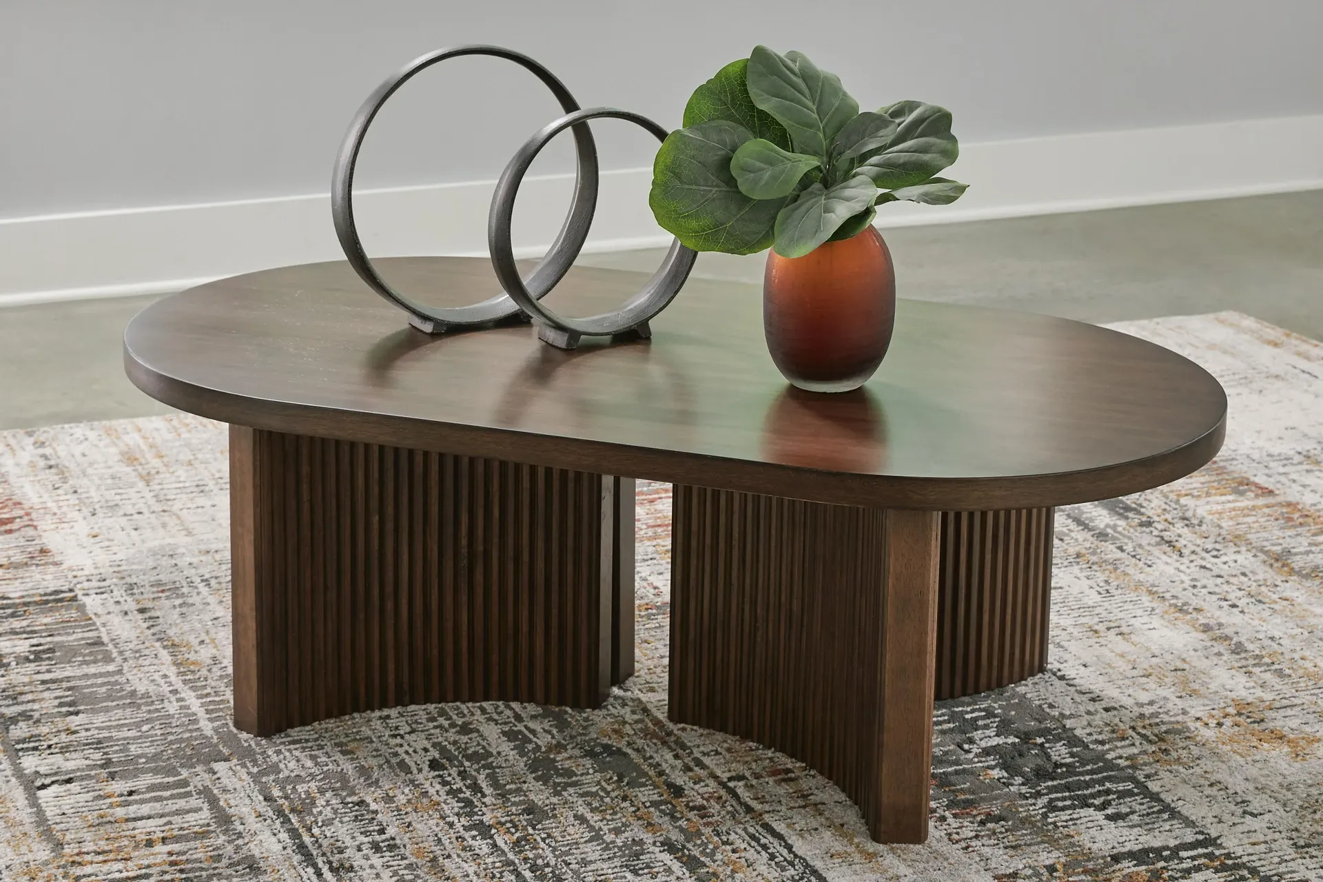 Korestone Warm Brown Coffee Table 3