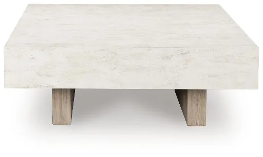 Jorlaina Cement-Look Coffee Table 4