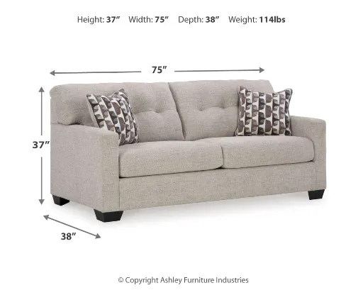 Mahoney Tufted Sofa 9
