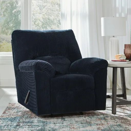 Soren Corduroy Manual Rocker Recliner 3