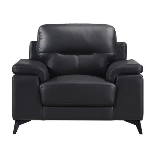 Nordic Comfort Leather Armchair 4