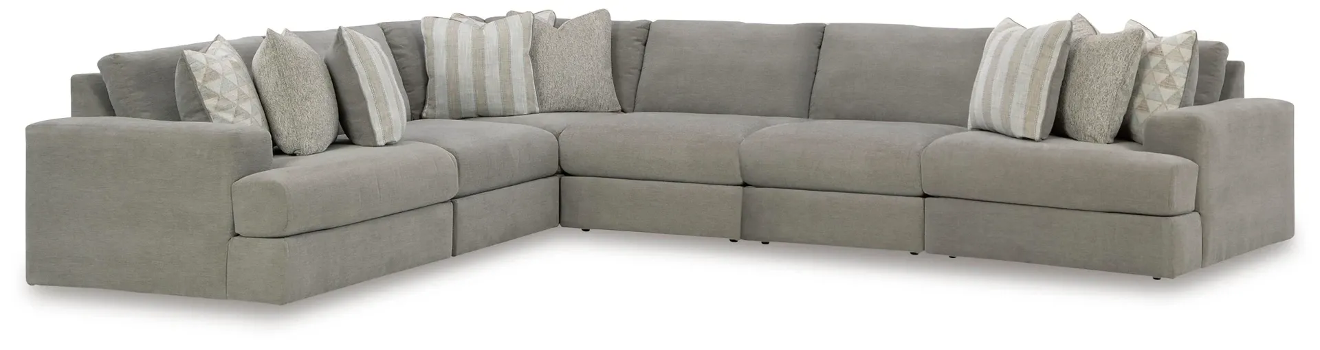 Avaliyah 6-Piece Modular Chenille Sectional 4
