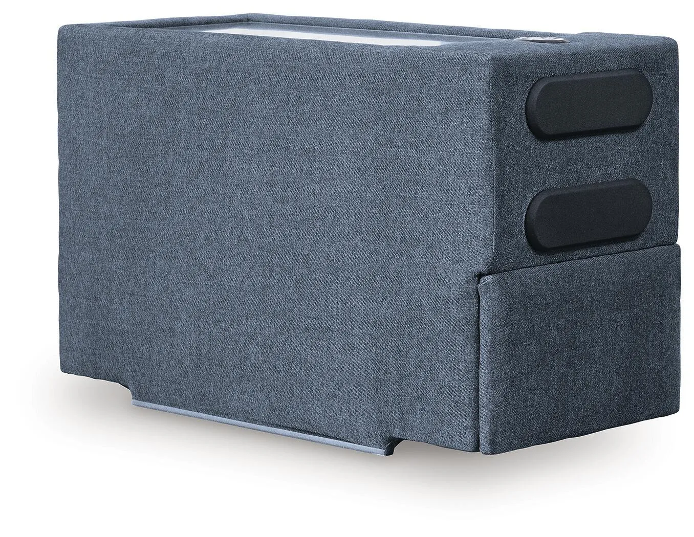 Modmax 8-Piece Modular Double Chaise Sectional with Audio and Storage Consoles 3
