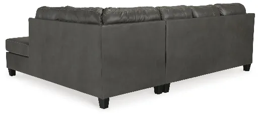 Valderno 2-Piece Leather Sectional with Right-Facing Chaise 5