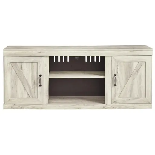 Bellaby 60" Farmhouse TV Stand with Fireplace Option 7