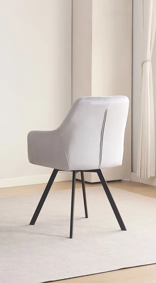 Verona Contemporary Swivel Dining Chair 2