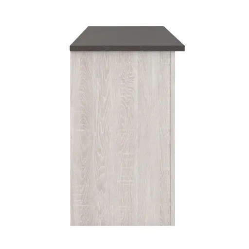 Dorrinson 60" TV Stand with Glass Doors 3