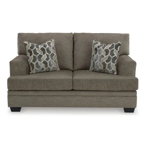 Stonemeade Loveseat with Accent Pillows 3