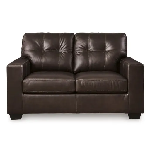 Avalon Leather Loveseat 8