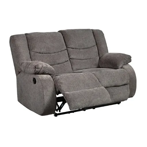 Tulen Chenille Manual Reclining Loveseat 4
