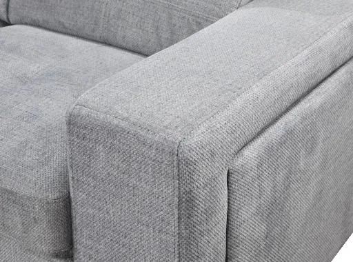 Nirvana Grey Sleeper Sectional with Left-Facing Chaise 4