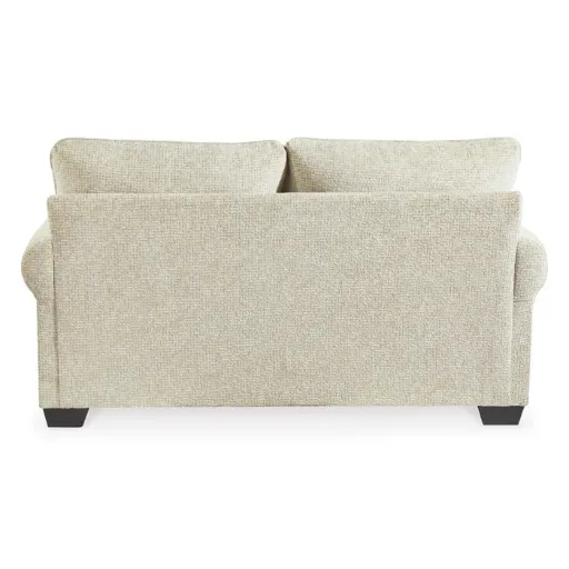 Monaghan Sandstone Beige Chenille Loveseat 5