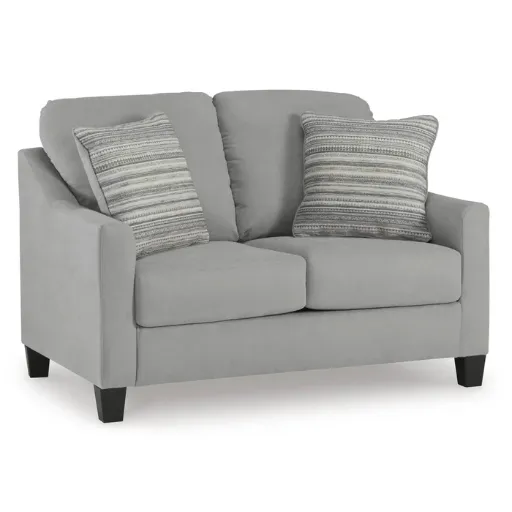 Adlai Velvet Loveseat 7