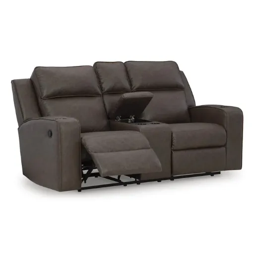 Lavenhorne Manual Reclining Loveseat with Console 8