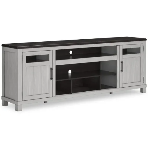Darborn 88" Farmhouse TV Stand with Cabinets 3
