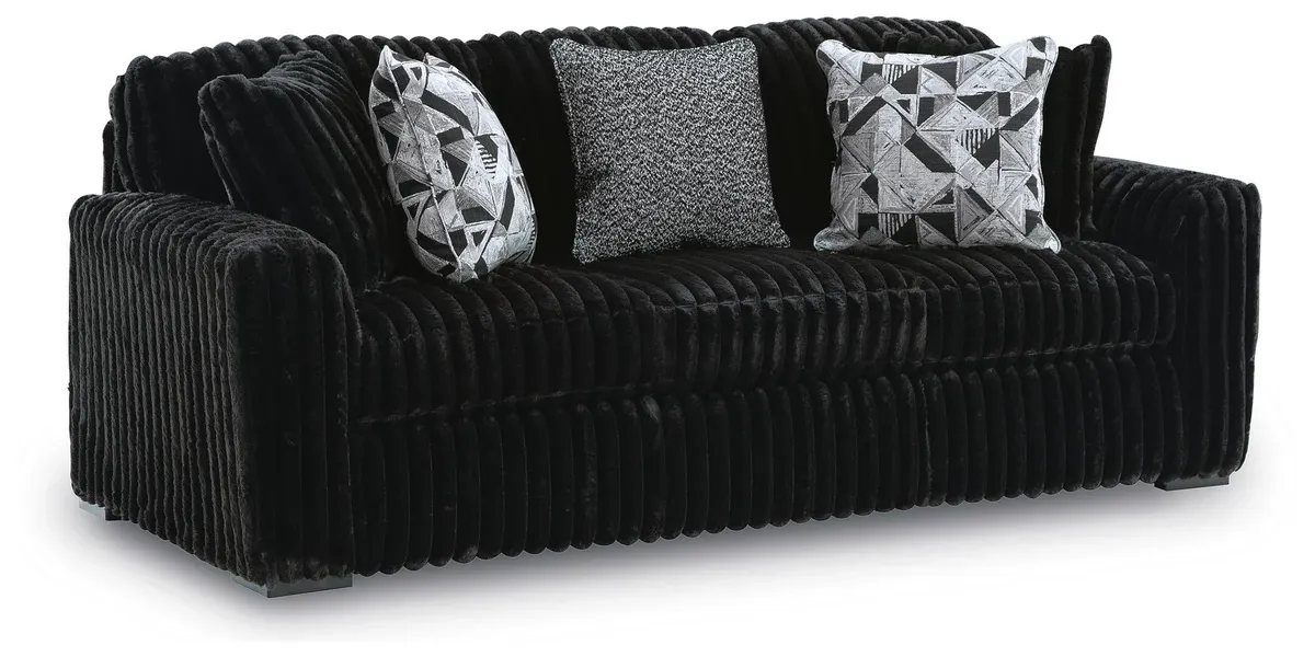 Midnight-Madness Jumbo Corduroy Sofa 4