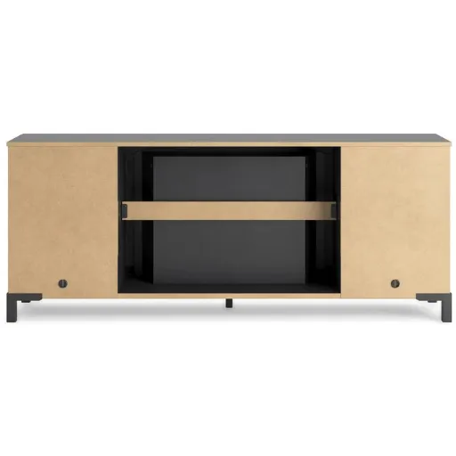 Cayberry 60" TV Stand with Electric Fireplace and LED Lighting 5