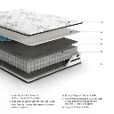 Chime 10 Inch Hybrid Twin Mattress view 2