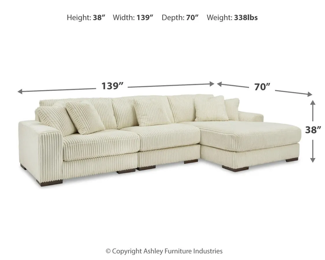 Lindyn 3-Piece Modular Sectional with Reversible Chaise 4