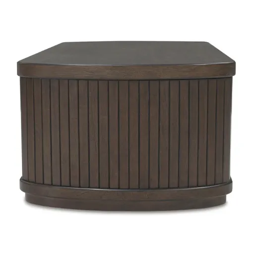 Korestone Warm Brown Lift-Top Coffee Table with Storage 5