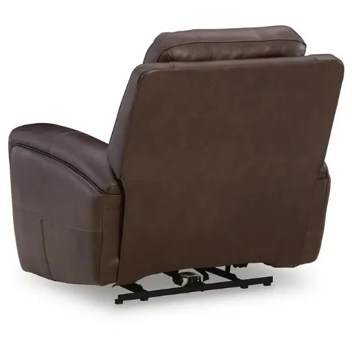 High Impact Dual Power Leather Recliner with USB 10