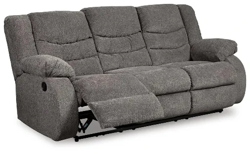 Tulen Chenille Manual Reclining Sofa 3