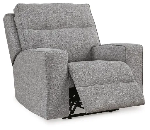 Biscoe Next-Gen Nuvella Performance Fabric Dual Power Recliner 4