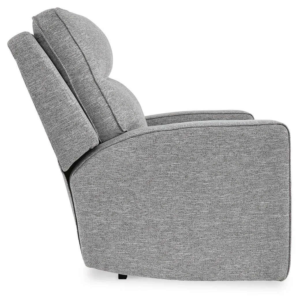 Biscoe Next-Gen Nuvella Performance Fabric Dual Power Recliner 6