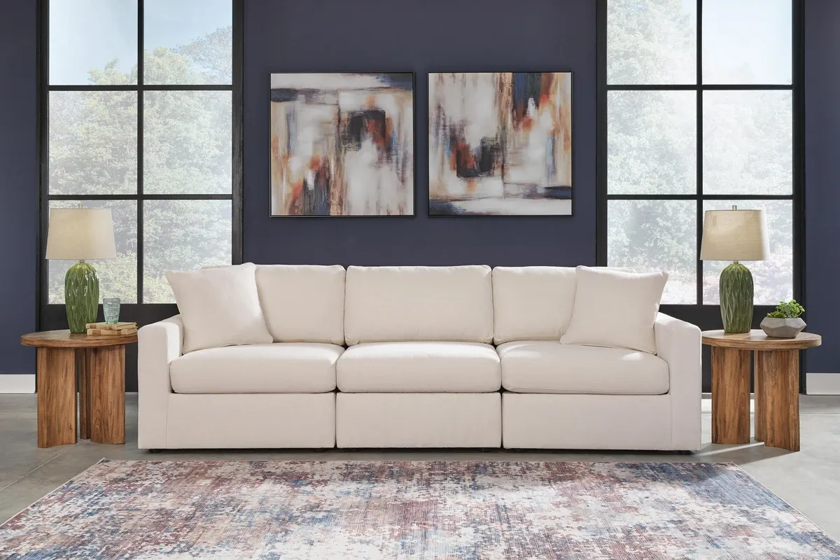 Modmax 3-Piece Modular Sofa in Next-Gen Nuvella Performance Fabric 3