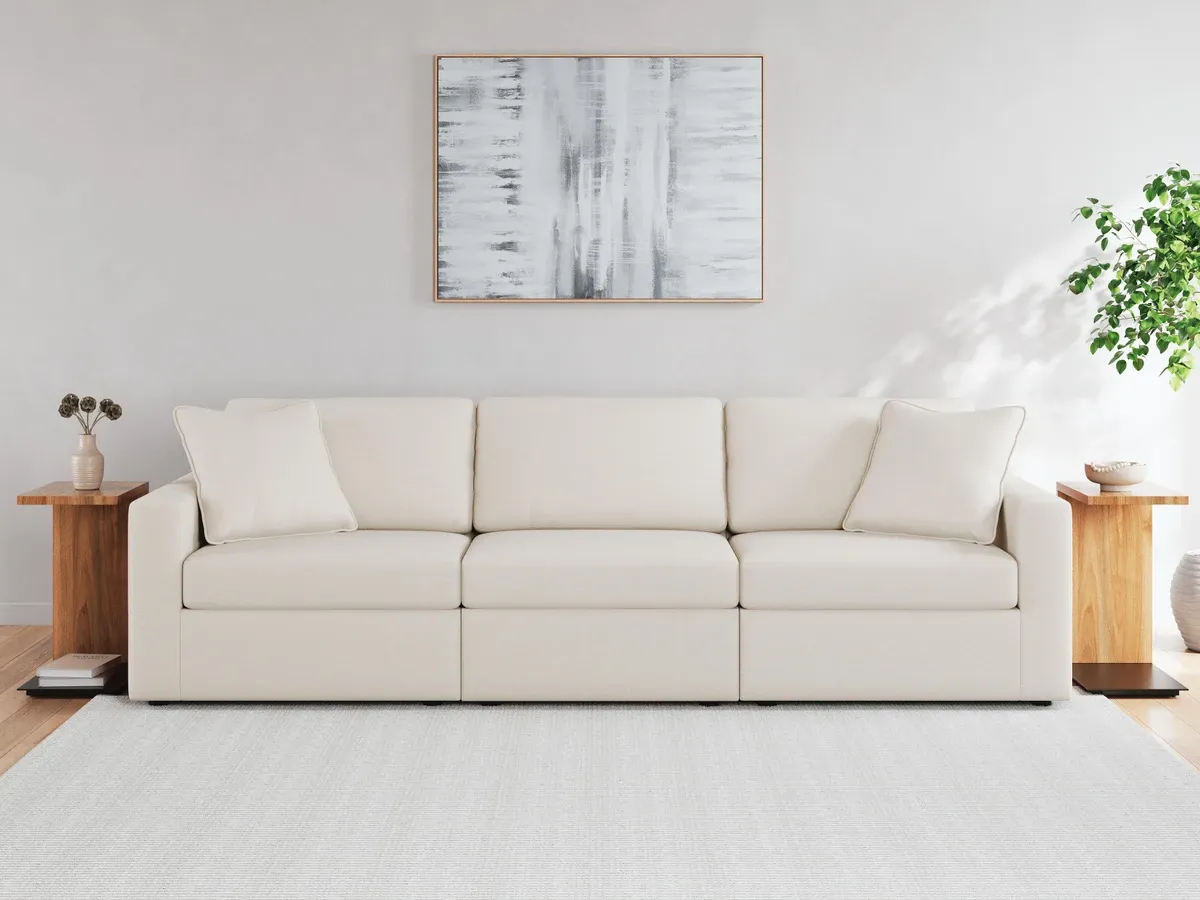 Modmax 3-Piece Modular Sofa in Next-Gen Nuvella Performance Fabric 2