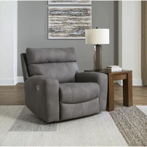 Next-Gen DuraPella Oversized Dual Power Performance Fabric Recliner 2