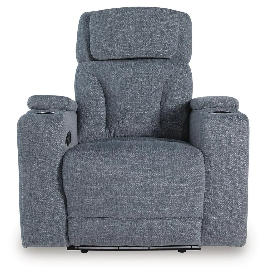 Forest Lake Dual Power Recliner with USB, Cup Holders and LED Lighting 4