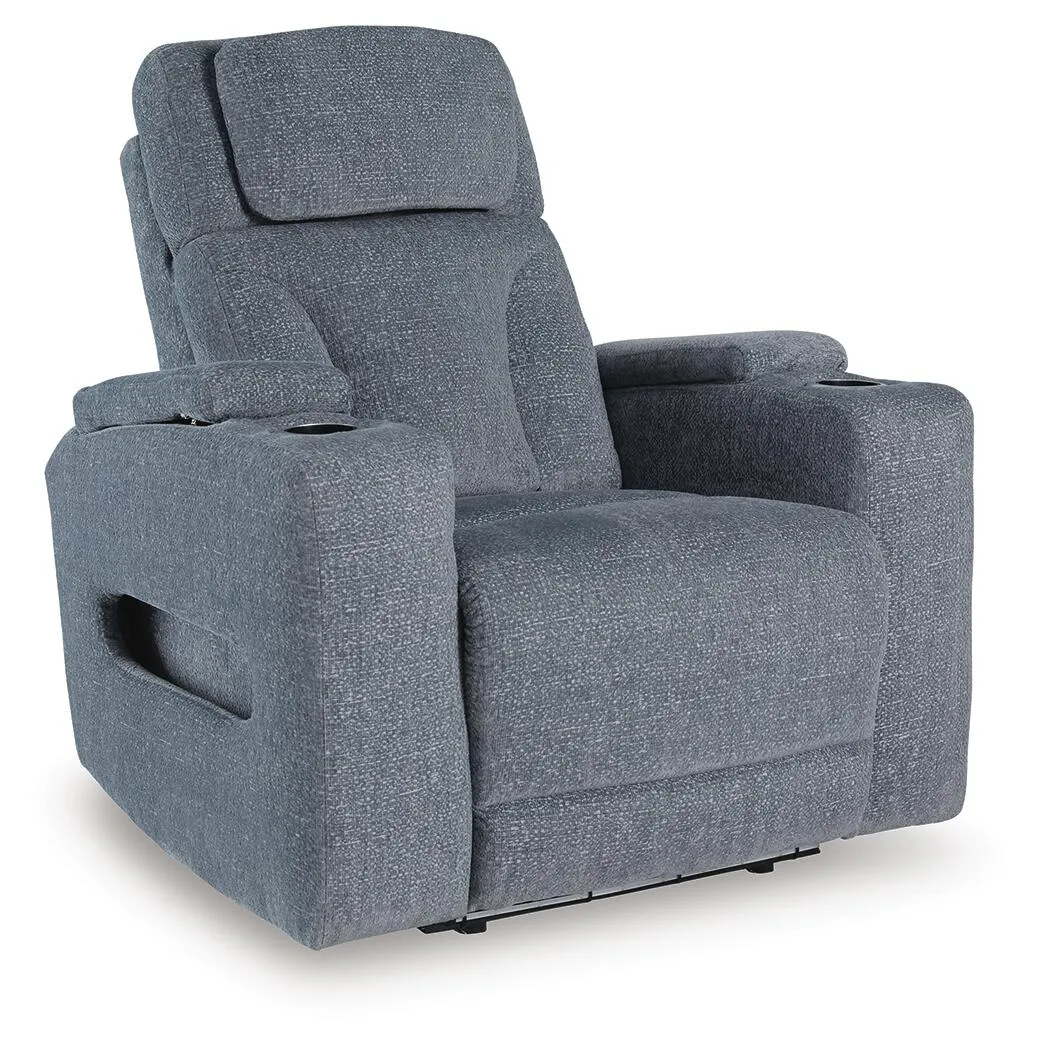 Forest Lake Dual Power Recliner with USB, Cup Holders and LED Lighting 6