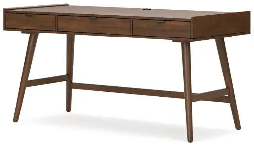 Lyncott Mid-Century 3-Drawer Home Office Desk 2