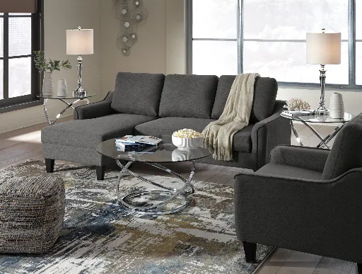 Hollynyx Round Glass and Chrome 3-Piece Coffee Table Set 2