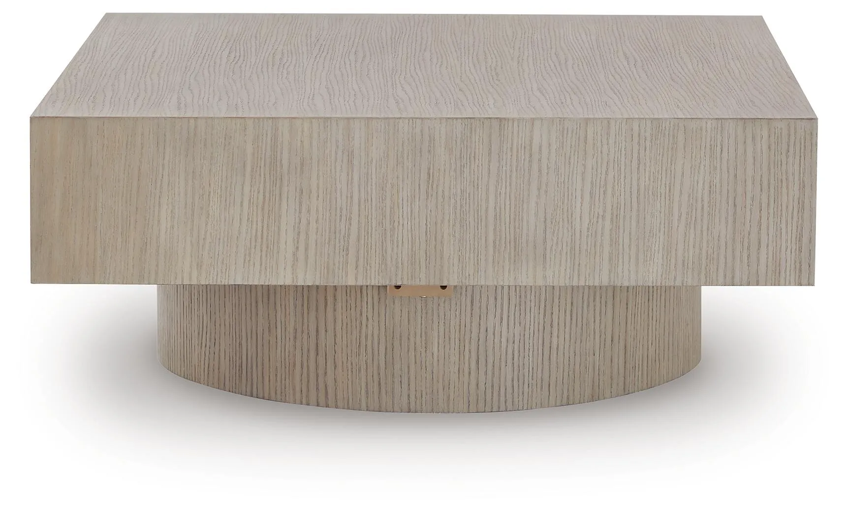 Jorielyn Gray Square Coffee Table with Casters 3