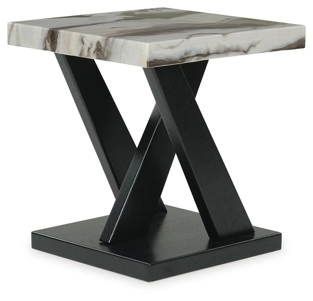 Cendill Faux Marble 3-Piece Coffee Table Set 5