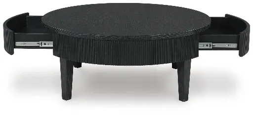 Marstream Charcoal Black Coffee Table with Drawers 2